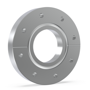 Bored Weld Flange - non-rotatable tapped - St St DN 63 CF (dia 51.1mm), C10007409 Bored Weld Flange - non-rotatable tapped - St St DN 63 CF (dia 51.1mm), C10007409