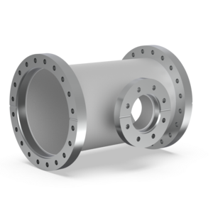 Reducing T-Piece rotatable - St St DN 160 CF - DN 63 CF